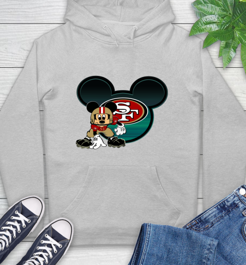 NFL San Francisco 49ers Mickey Mouse Disney Football T Shirt Hoodie 6