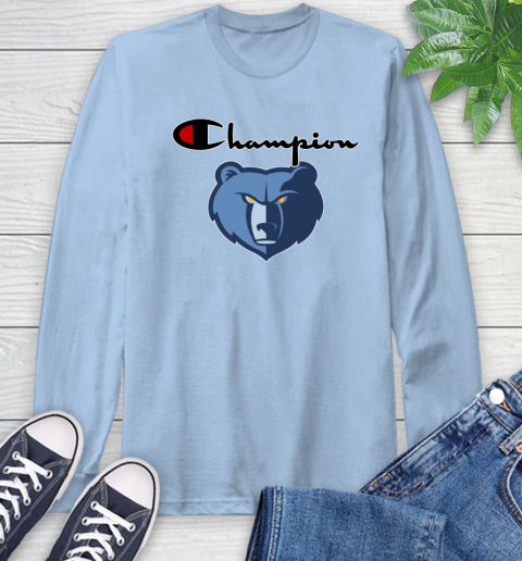 NBA Basketball Memphis Grizzlies Champion Shirt Long Sleeve T-Shirt 6