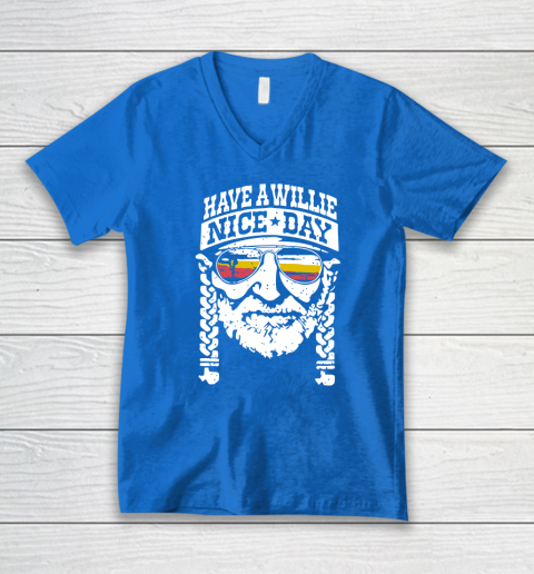 Have A Willie Nice Day V-Neck T-Shirt 4