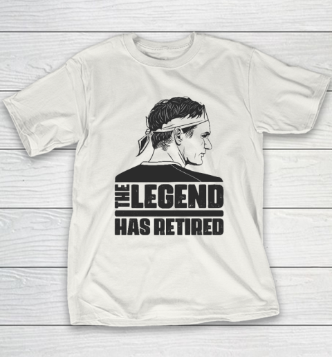 Roger Federer Announces The Legend Has Retirement Youth T-Shirt