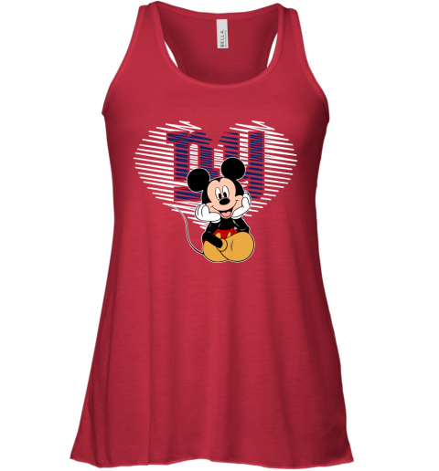 NFL New York Giants The Heart Mickey Mouse Disney Football T Shirt 8VUJu4upFY1 flowy tank 32 95 151514 front red
