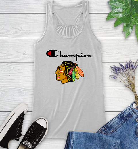 NHL Hockey Chicago Blackhawks Champion Shirt Racerback Tank