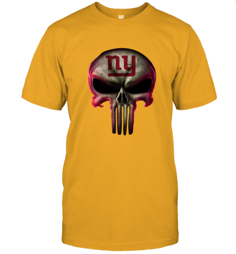 New York Giants The Punisher Mashup Football Unisex Jersey Tee
