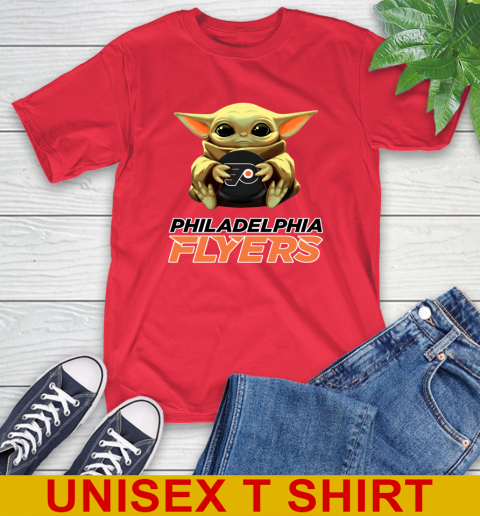 NHL Hockey Philadelphia Flyers Star Wars Baby Yoda Shirt 10