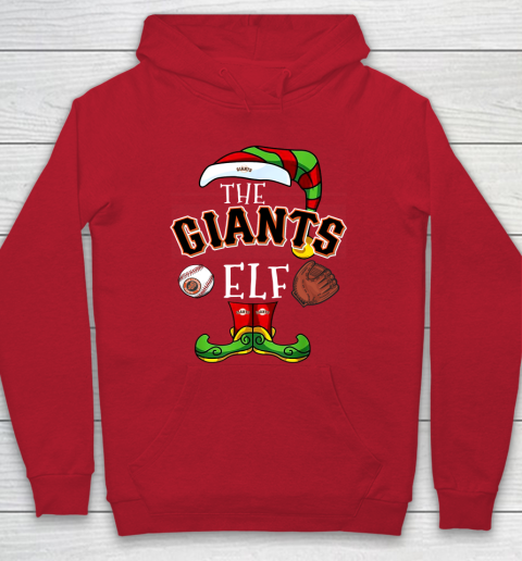 San Francisco Giants Christmas ELF Funny MLB Hoodie 7