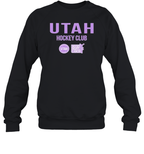 NHL Utah Richmond Resilient Hockey Fights Cancer Sweatshirt