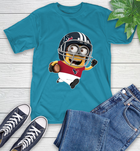 NFL Houston Texans Minions Disney Football Sports T-Shirt 8