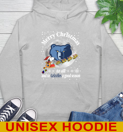 Memphis Grizzlies Merry Christmas To All And To Grizzlies A Good Season NBA Basketball Sports Hoodie 6