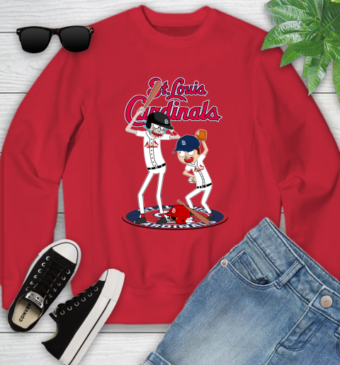 MLB St.Louis Cardinals Rick And Morty Baseball 123