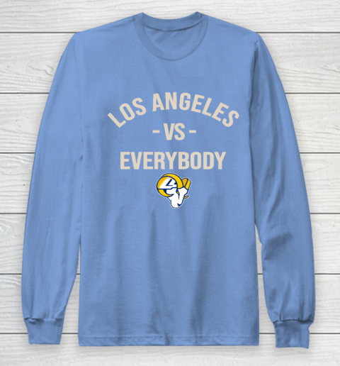 Los Angeles Rams Vs Everybody Long Sleeve T-Shirt 8