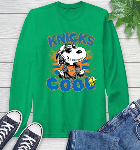 NBA Basketball New York Knicks Cool Snoopy Shirt Long Sleeve T-Shirt 9