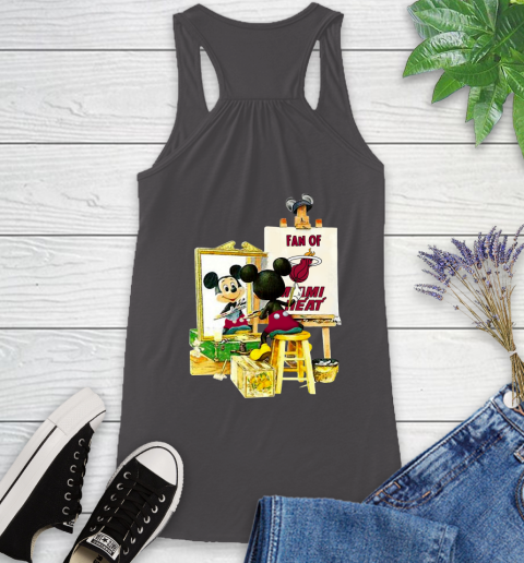 NBA Basketball Miami Heat Mickey Drawing Shirt 45