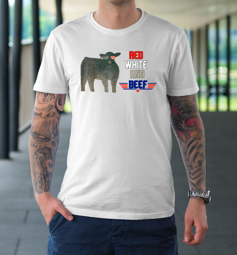 Red White And Beef Funny T-Shirt