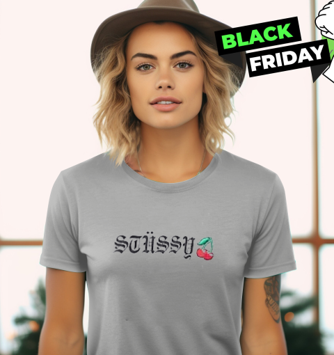Womens stussy t shirt 2025