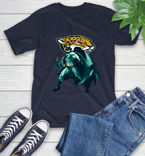 NFL Batman Football Sports Jacksonville Jaguars T-Shirt 4