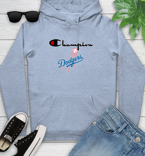 MLB Baseball Los Angeles Dodgers Champion Shirt Youth Hoodie 7