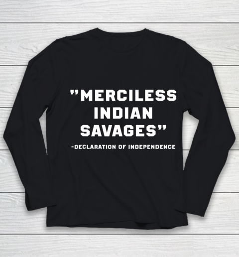 Merciless Indian Savages Youth Long Sleeve