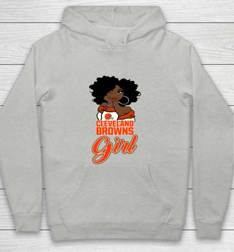 Cleveland Browns Girl NFL Youth Hoodie 2