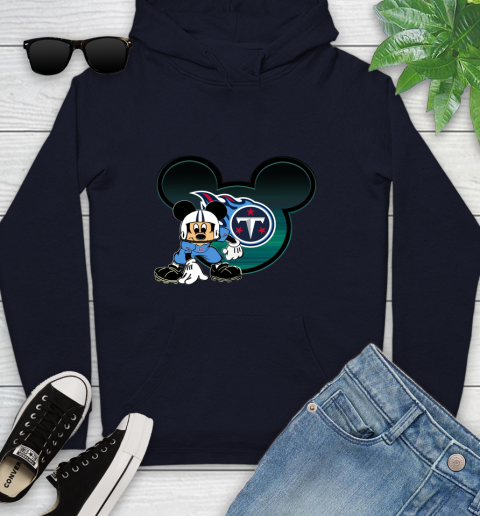 NFL Tennessee Titans Mickey Mouse Disney Football T Shirt Youth Hoodie 4