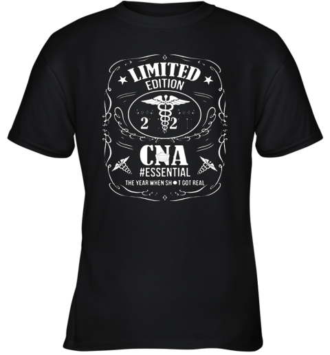 2020 CNA Essential The Year When Shit Got Real Covid 19 Youth T-Shirt