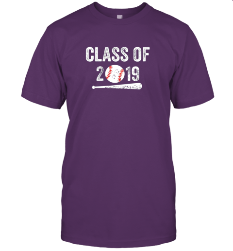 jrvf class of 2019 vintage shirt graduation baseball gift senior jersey t shirt 60 front team purple