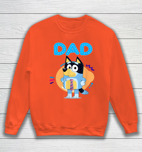 Family Blueys Love Dad Love Mom Blueys Love Mom Sweatshirt 3