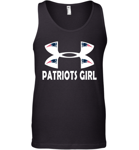 NFL New England Patriots Girl Under Armour Football Sports mqDULnoLkut unisex tank 17 95 151514 front black