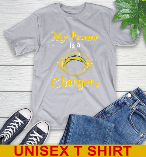 NFL Football Harry Potter My Patronus Is A Los Angeles Chargers T-Shirt 5