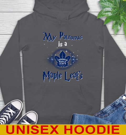 NHL Hockey Harry Potter My Patronus Is A Toronto Maple Leafs Hoodie 7