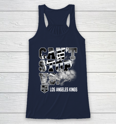 NHL Los Angeles Kings Hockey Can't Stop Vs Racerback Tank 8