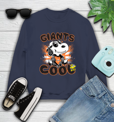 MLB Baseball San Francisco Giants Cool Snoopy Shirt Sweatshirt 2