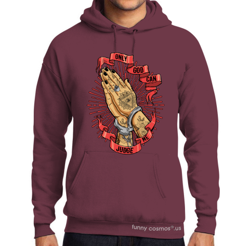 Air Jordan 1 Letterman matching sneaker tshirt Only God Can Judge Me Red and Black Jordan Tshirt