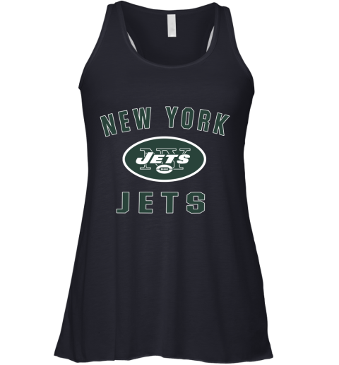 New York Jets NFL Pro Line by Fanatics Branded Vintage Victory Racerback Tank