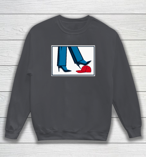 Kamala Harris Heels Stepping On Maga Hat Sweatshirt 3