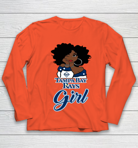 Tampa Bay Rayss Girl MLB Youth Long Sleeve 4