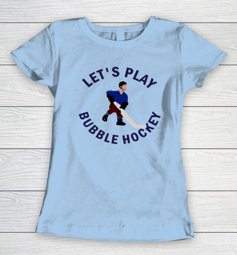 Bubble Hockey Let's Play Women's T-Shirt - Image 5