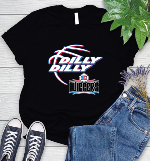 NBA Los Angeles Clippers Dilly Dilly Basketball Sports Women's T-Shirt 2