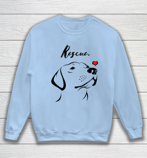 Rescue dog sweatshirt sales