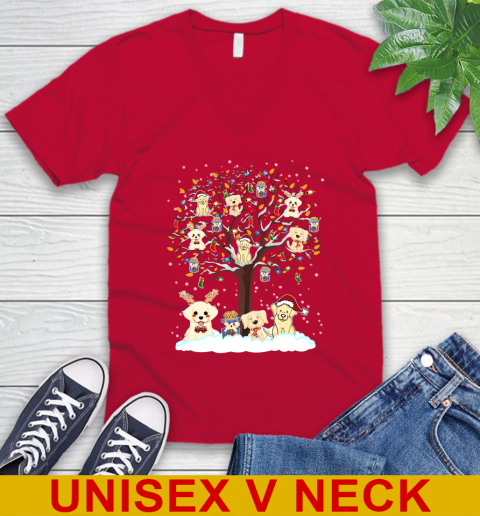 Labrador dog pet lover light christmas tree shirt 52