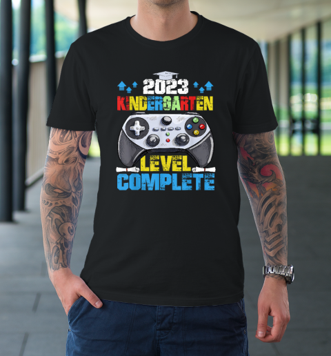 Kindergarten Level Complete Gamer Graduation Class of 2023 T-Shirt