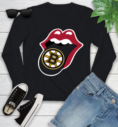 Boston Bruins NHL Hockey Lips I Root For My Team Adoring Fan 126