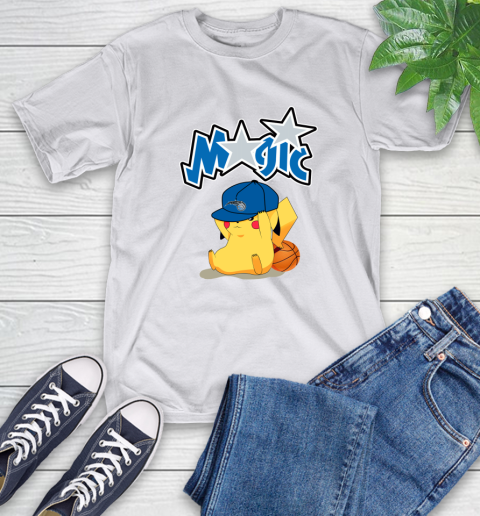 NBA Pikachu Basketball Sports Orlando Magic T-Shirt 12