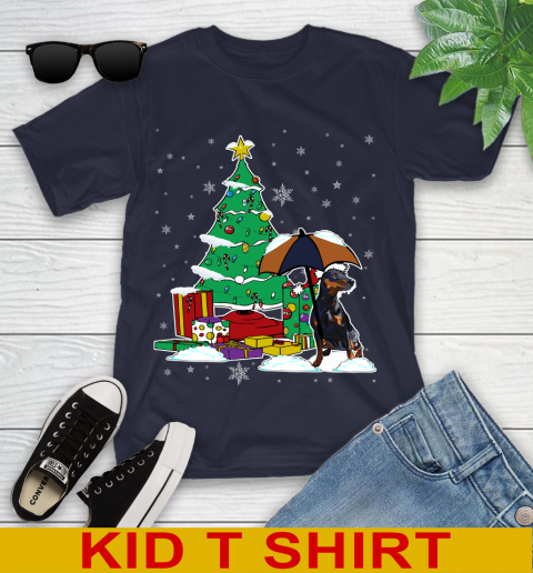 Dobermann Christmas Dog Lovers Shirts 239