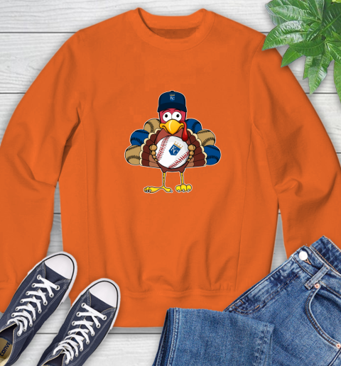 Kansas City Royals Turkey thanksgiving Sweatshirt 4