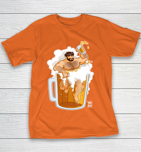 ADAM LIKES A BIG BEER LGBT Gay Pride Youth T-Shirt 4