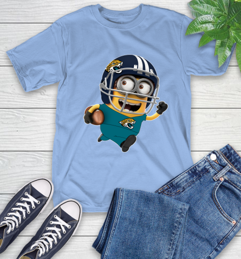NFL Jacksonville Jaguars Minions Disney Football Sports T-Shirt 11