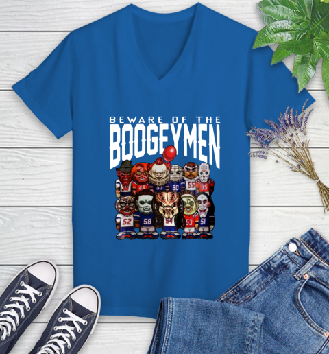 Boogeymen Patriots Women's V-Neck T-Shirt 10
