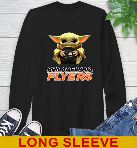 NHL Hockey Philadelphia Flyers Star Wars Baby Yoda Shirt 59