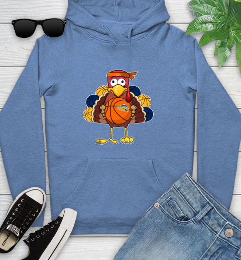 Denver Nuggets Turkey thanksgiving day Youth Hoodie 12