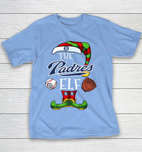 San Diego Padres Christmas ELF Funny MLB Youth T-Shirt 9 San Diego Padres Christmas ELF Funny MLB Youth T-Shirt - Image 9